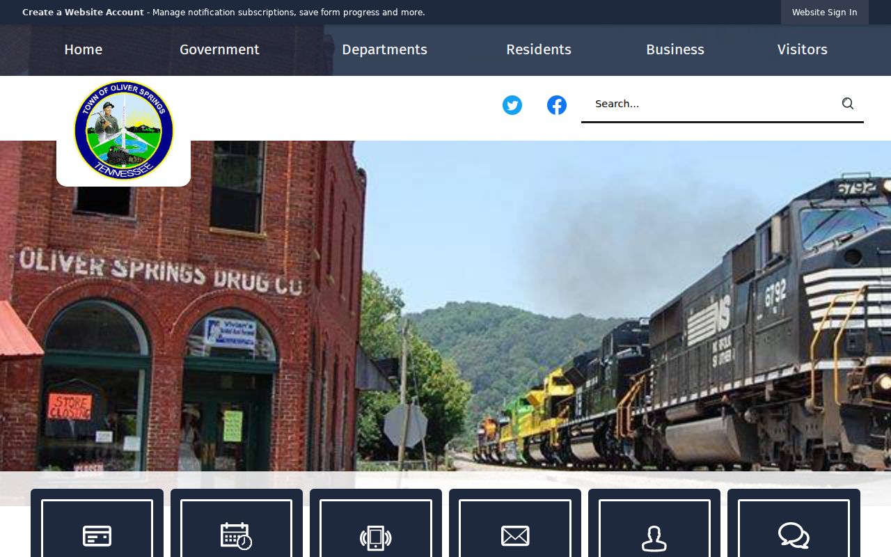 Oliver Springs court docket town hall contact page