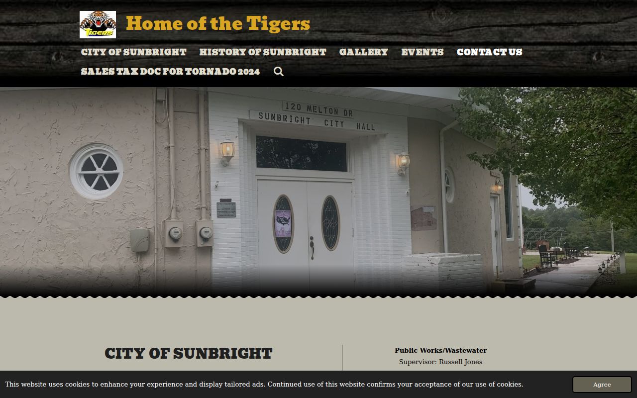 Sunbright court docket contact form fields