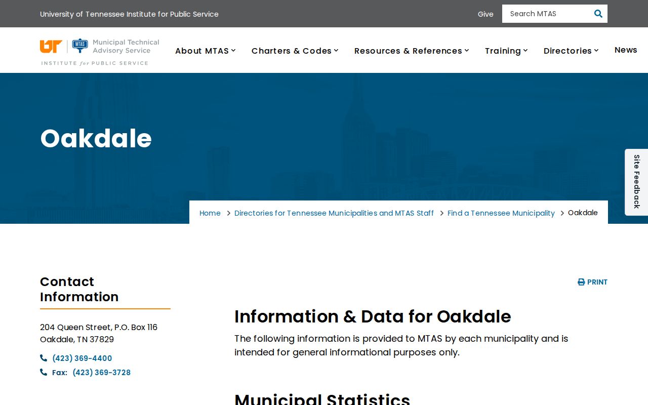 Oakdale court docket municipal directory and city contact